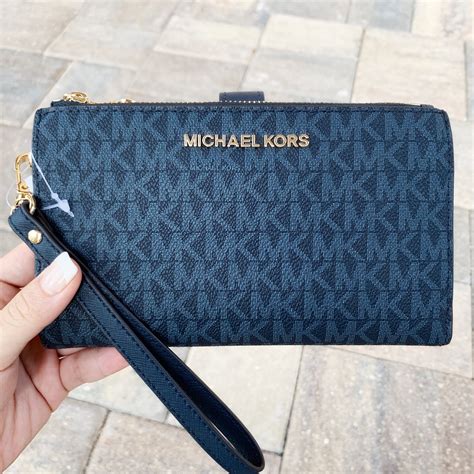 michael kors wristlet|Michael Kors wallet with strap.